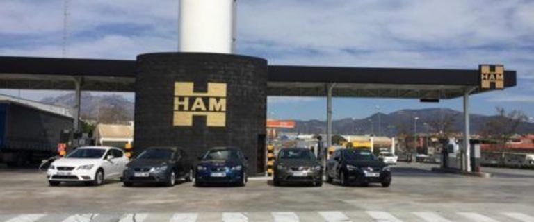 Estación HAM en puerto de Barcelona