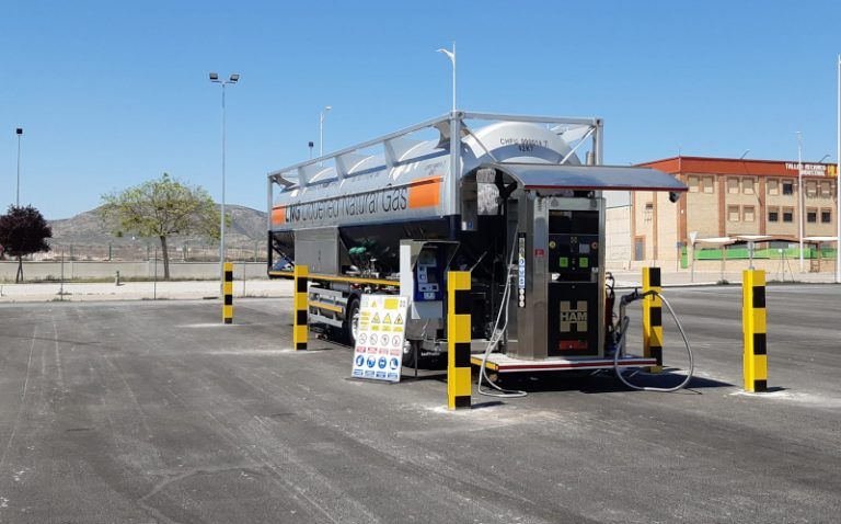 Estación HAM GNL en caudete (albacete)