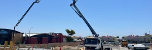 Obras de estación de hidrógeno en Cascais