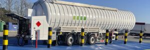 Gasinera movil HAM de GNL en macro área de servicio Girones Nord